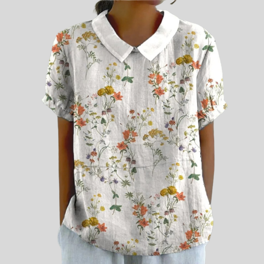 Top Floreale Confortevole ed Elegante