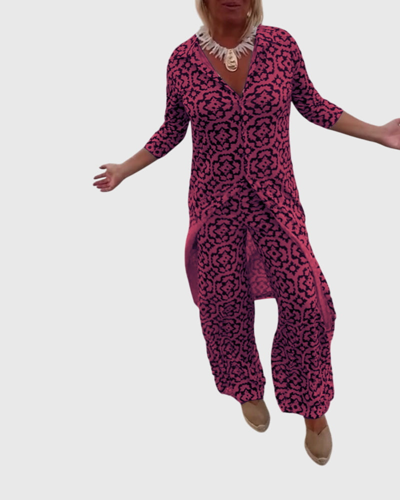 Gabriella | Completo Vintage Elegante A Due Pezzi