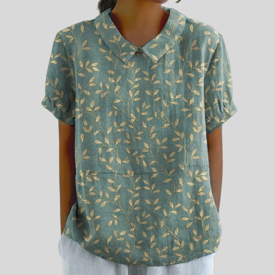 Top Floreale Confortevole ed Elegante