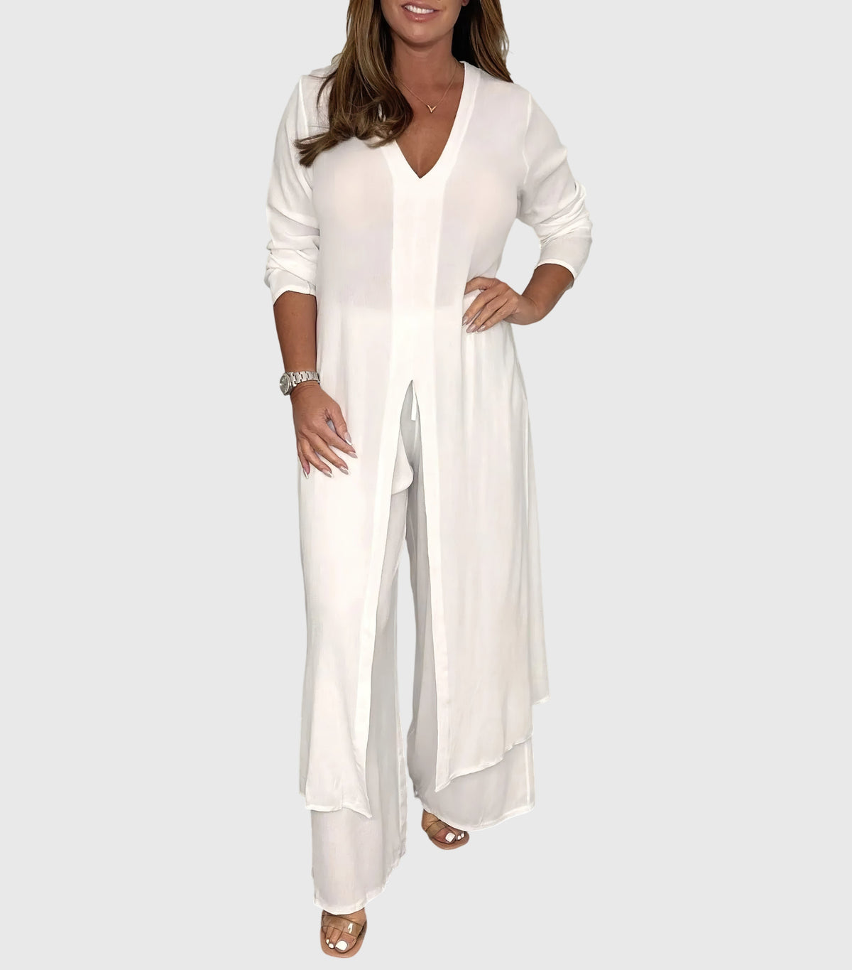 Olivia | Elegante Completo Di Due Pezzi