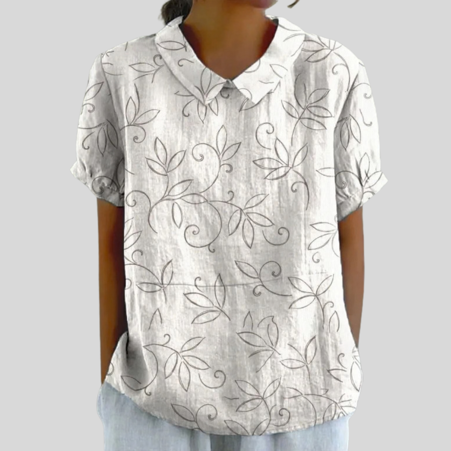 Top Floreale Confortevole ed Elegante
