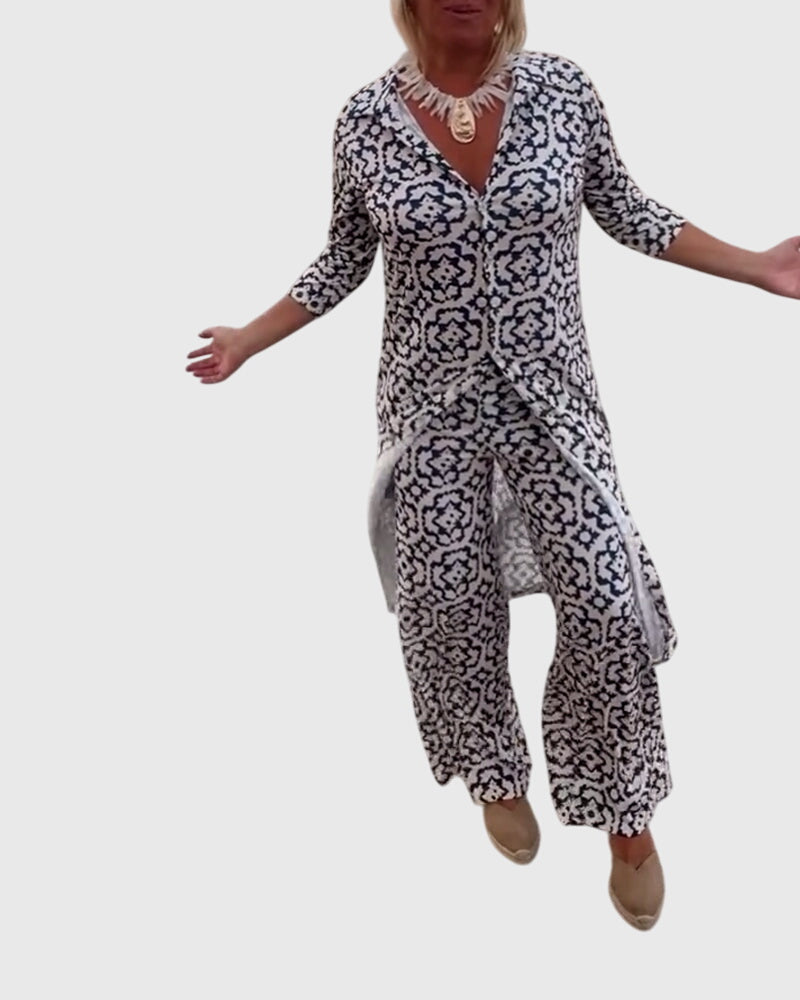 Gabriella | Completo Vintage Elegante A Due Pezzi