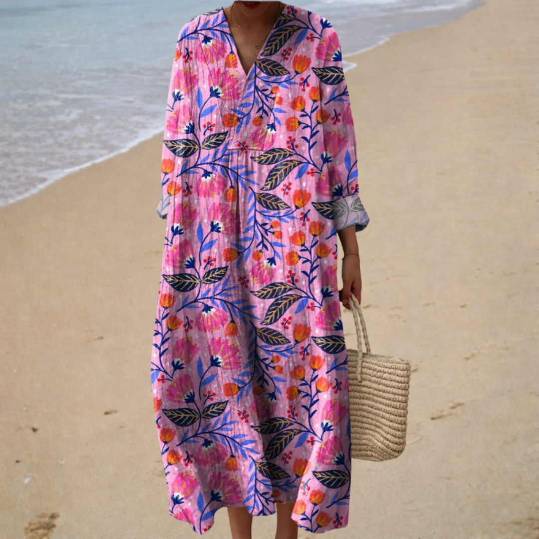 Abito | Estivo Stampato Che Valorizza