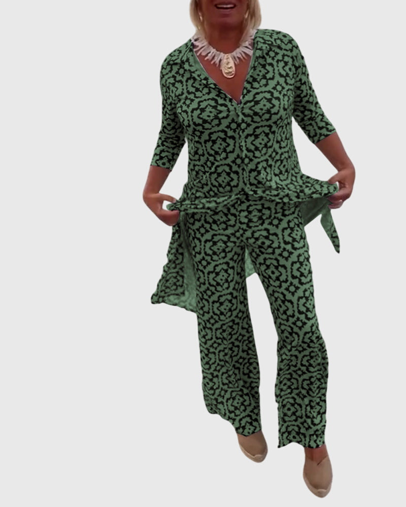 Gabriella | Completo Vintage Elegante A Due Pezzi