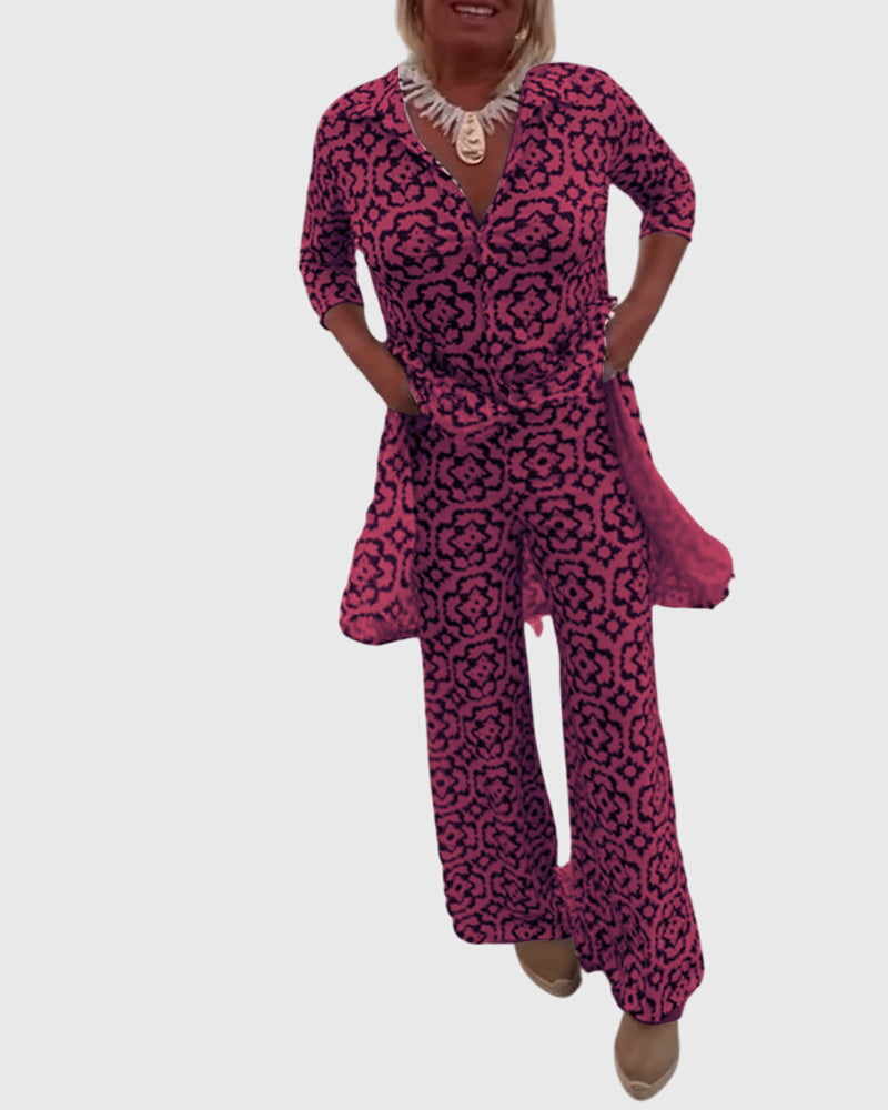 Gabriella | Completo Vintage Elegante A Due Pezzi
