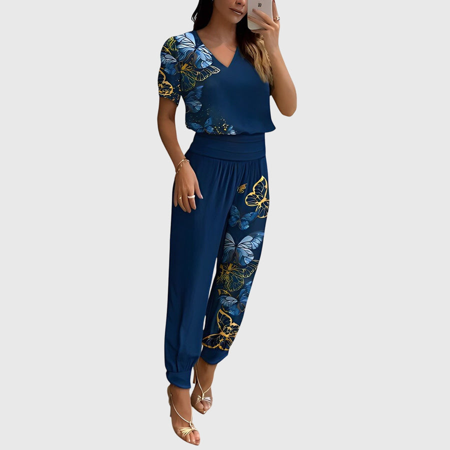 Jennifer | Set Di Blusa E Pantaloni Alla Moda