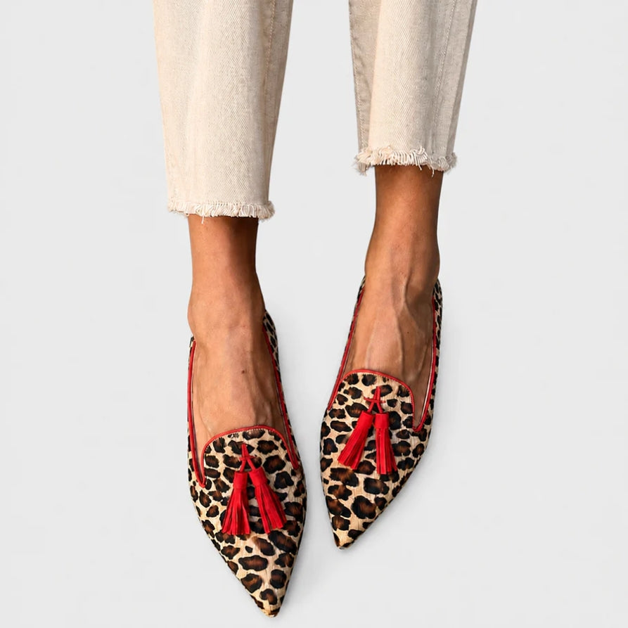 Nela | Mocassini In Leopardato