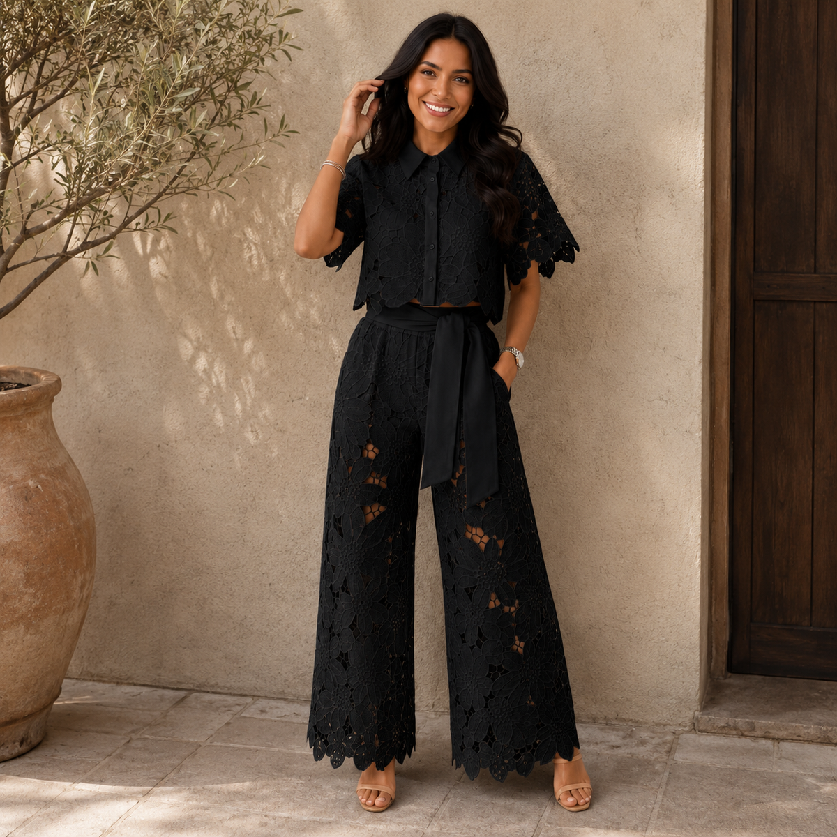 Isabella | Set Leggero In Tweed