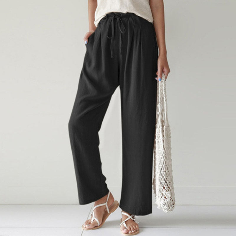 Vara - Pantaloni Relax con Corda