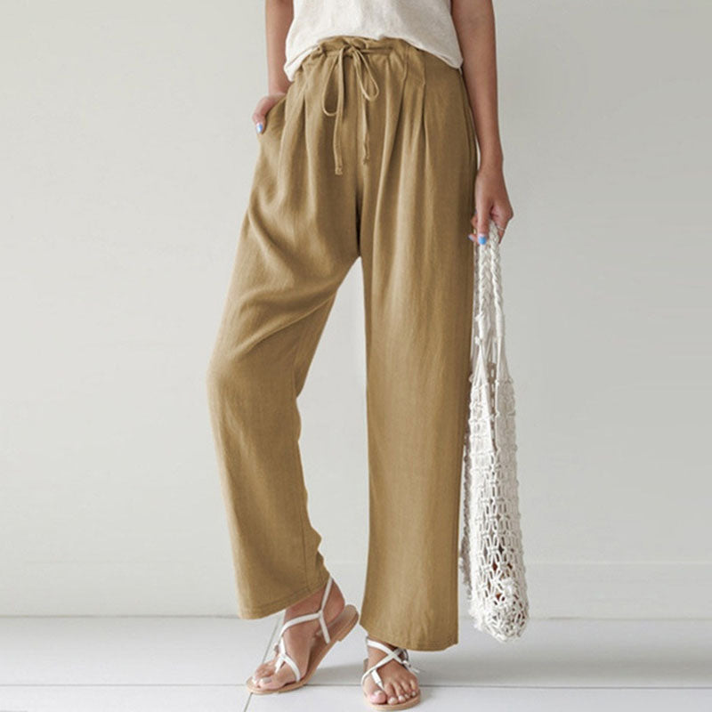 Vara - Pantaloni Relax con Corda