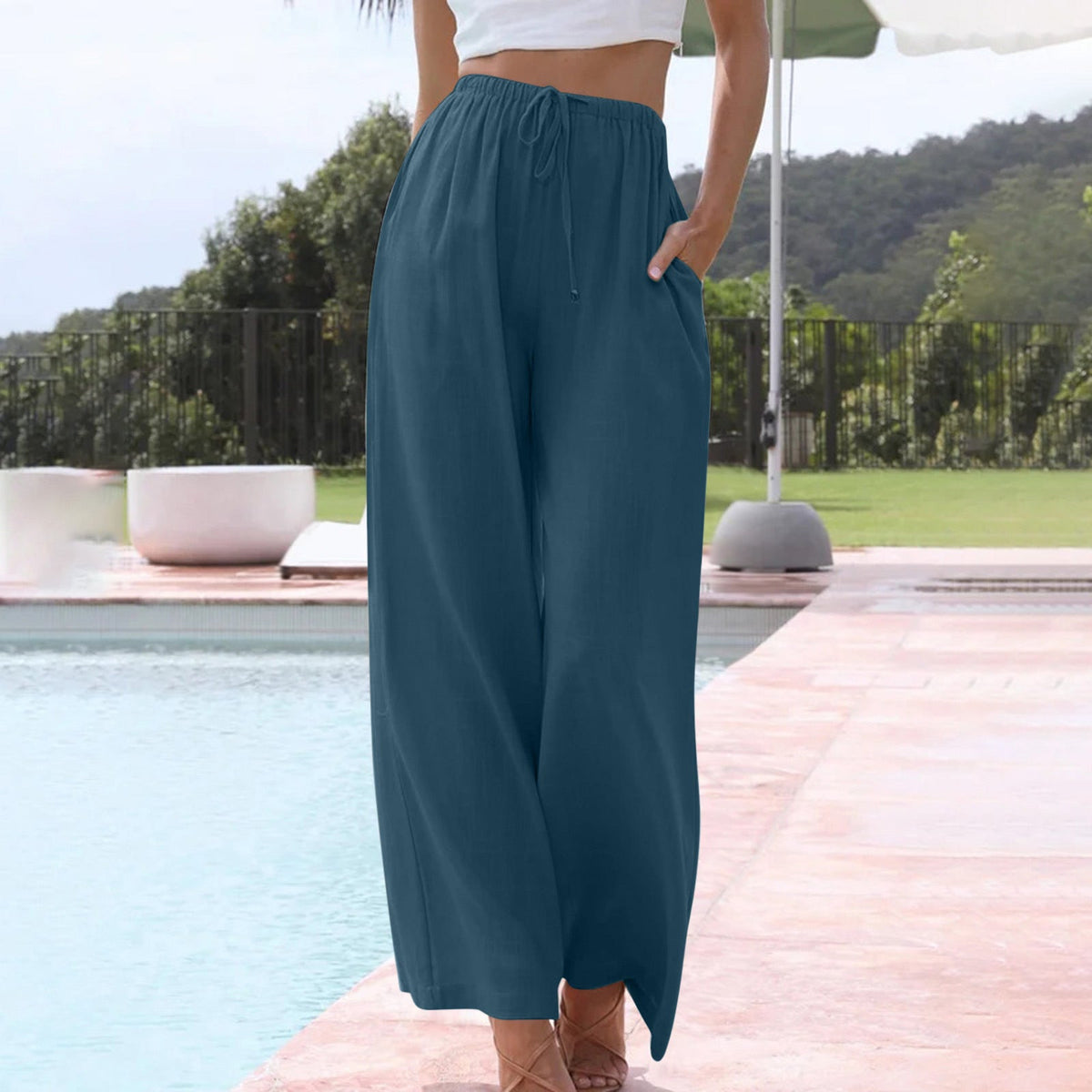 Vivian - Pantaloni estivi eleganti