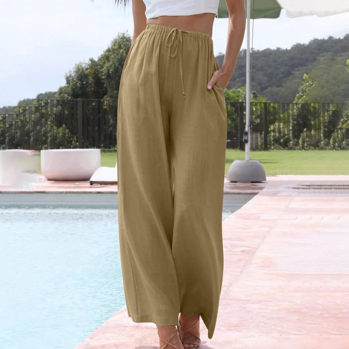 Vivian - Pantaloni estivi eleganti