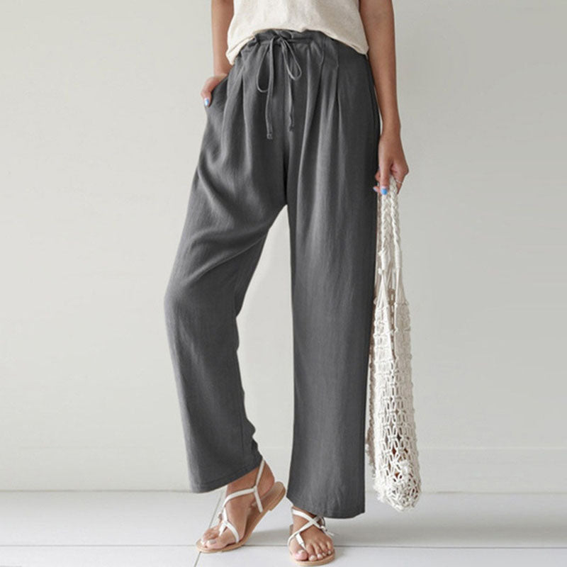Vara - Pantaloni Relax con Corda