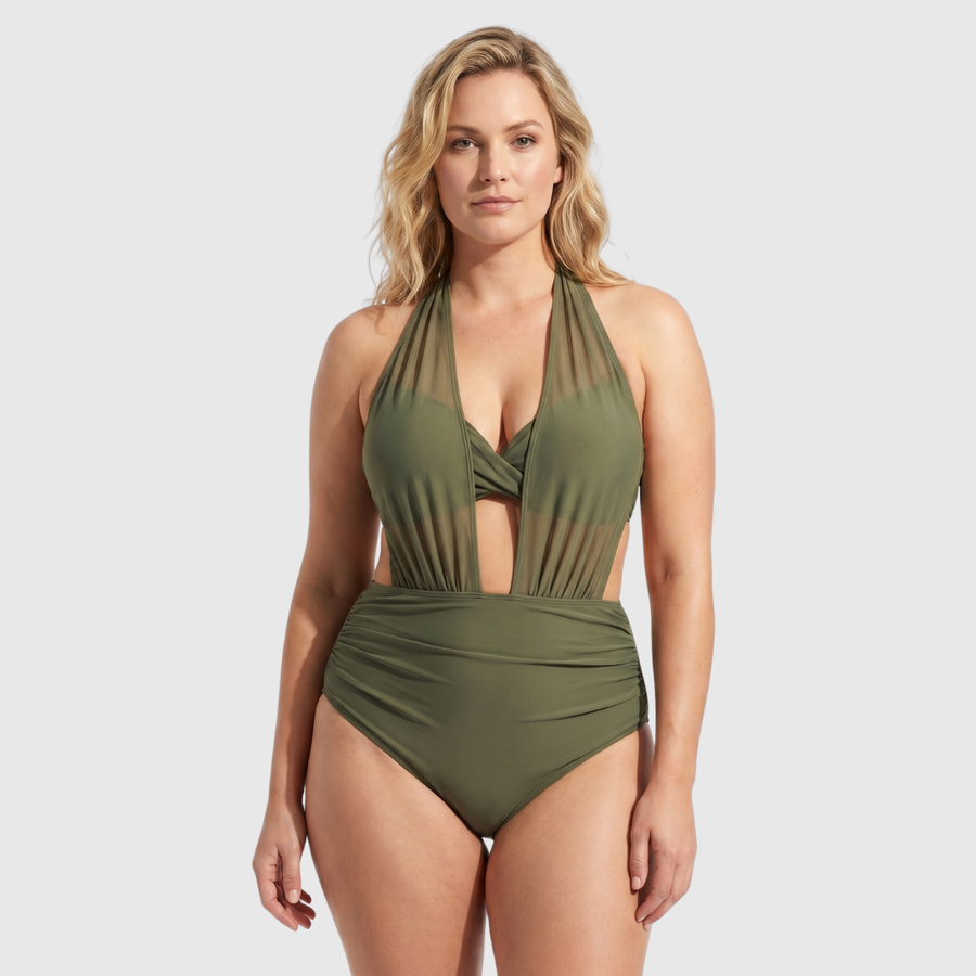 Sabine | Bikini a vita alta 2-in-1 con controllo della pancia