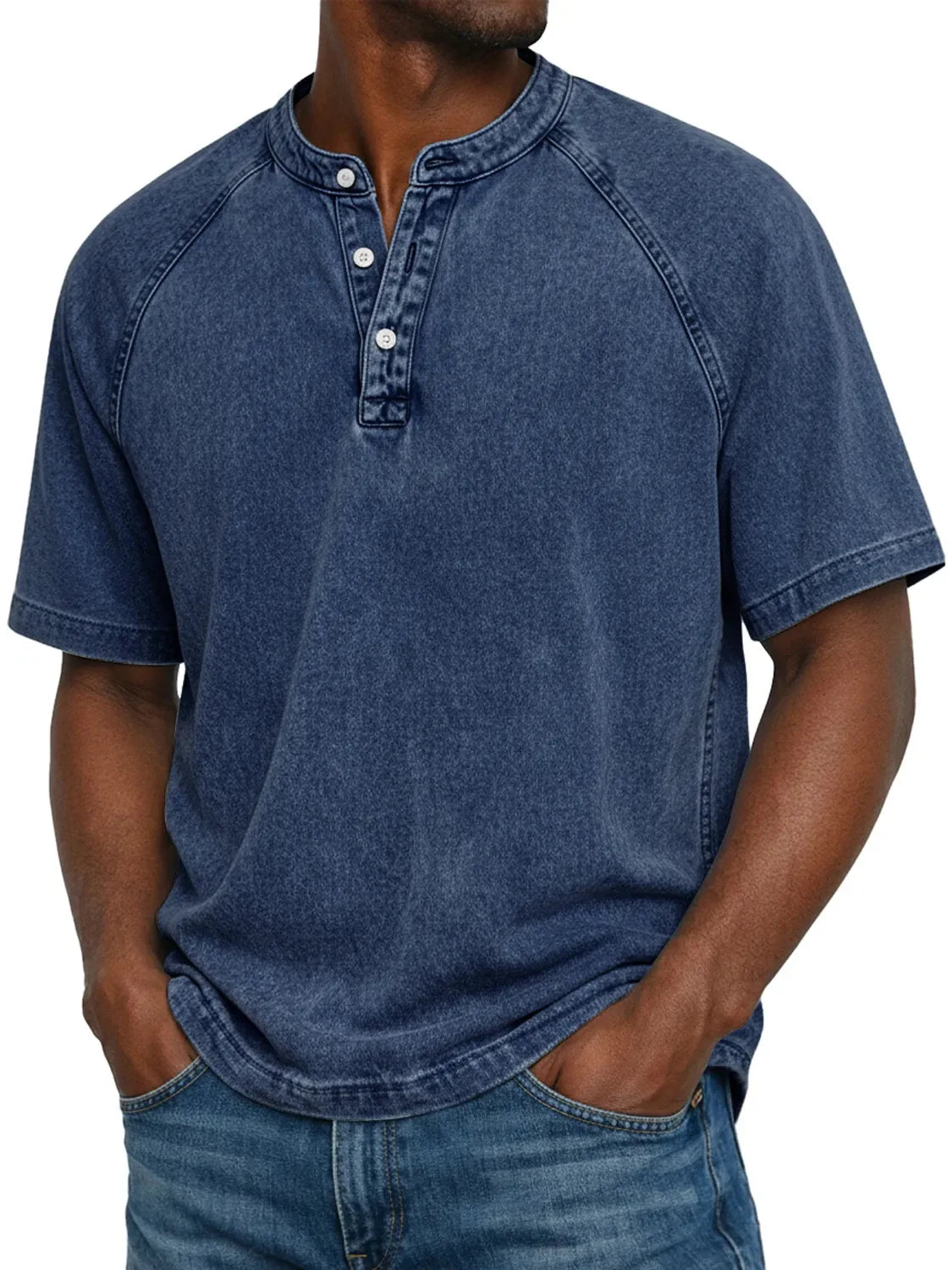 Lukas | Camicia Vintage Con Bottoni Per Uomo