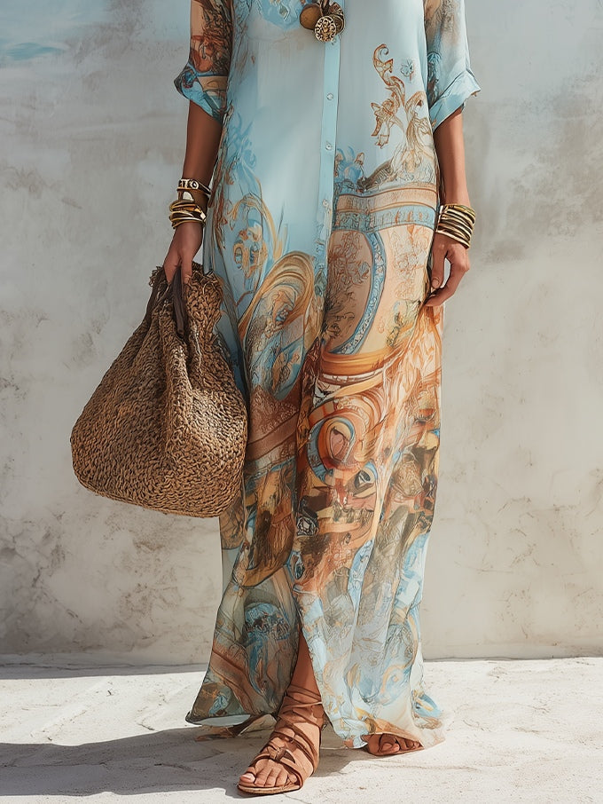 Cleo | Camicetta Elegante Mediterranea