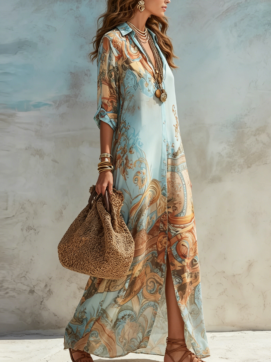 Cleo | Camicetta Elegante Mediterranea