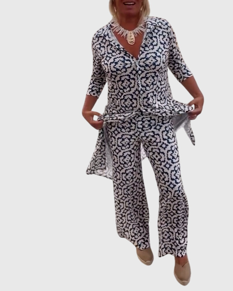 Gabriella | Completo Vintage Elegante A Due Pezzi