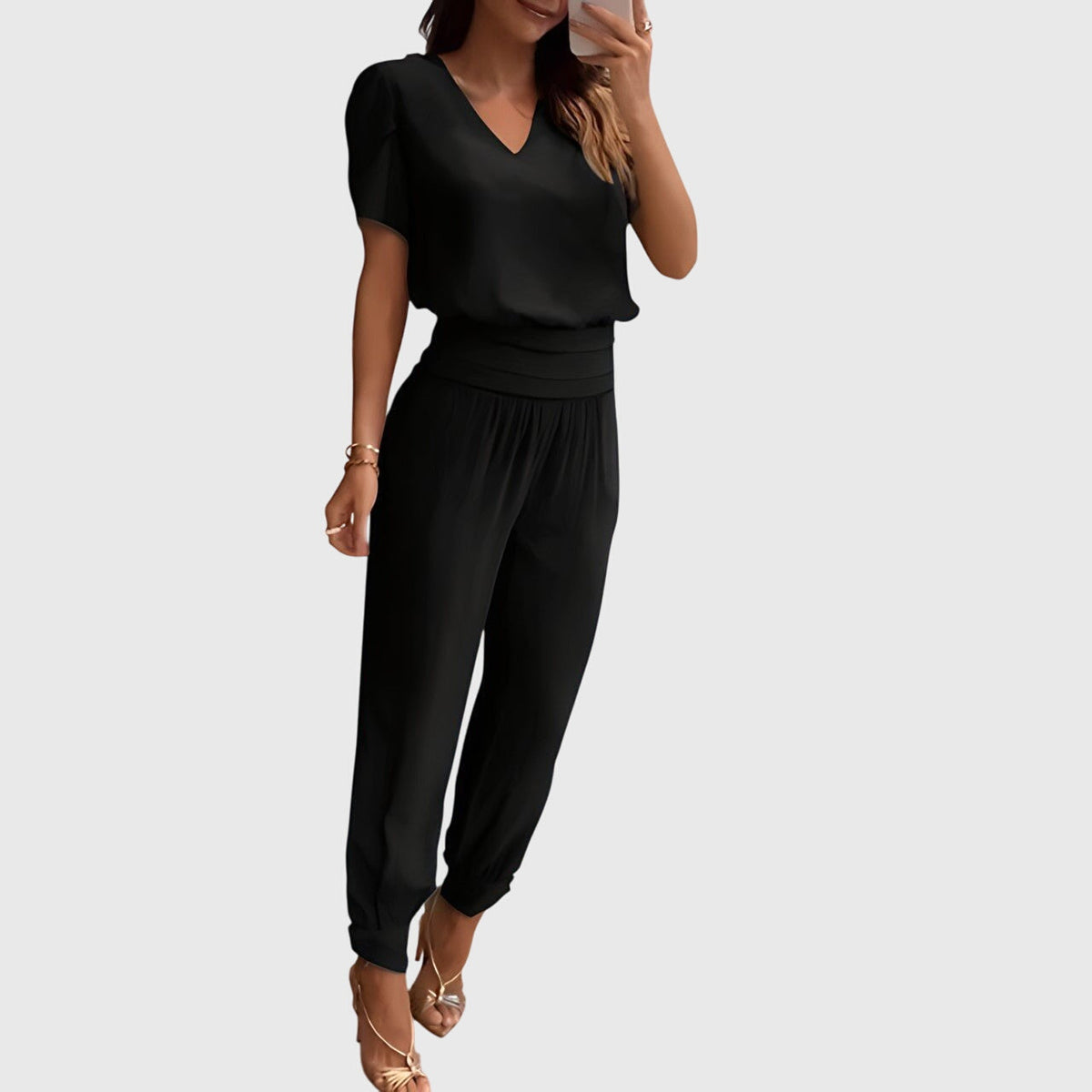 Jennifer | Set Di Blusa E Pantaloni Alla Moda