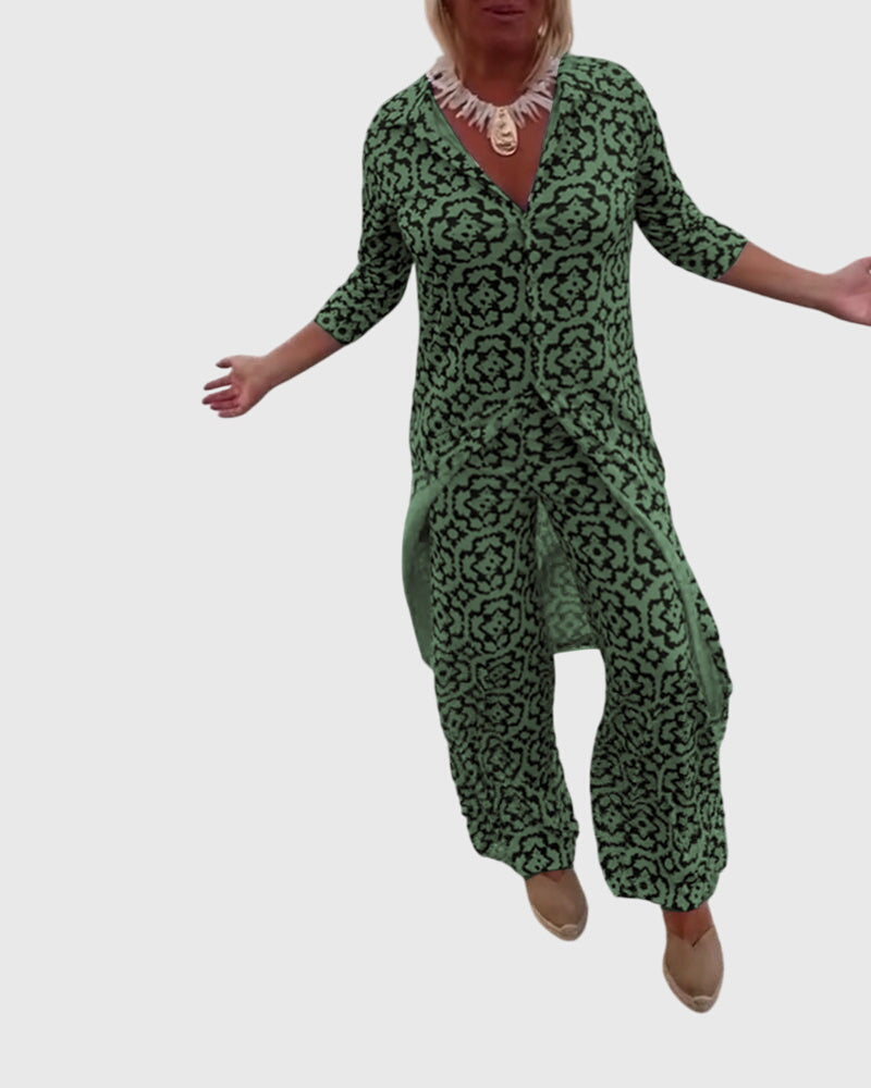 Gabriella | Completo Vintage Elegante A Due Pezzi