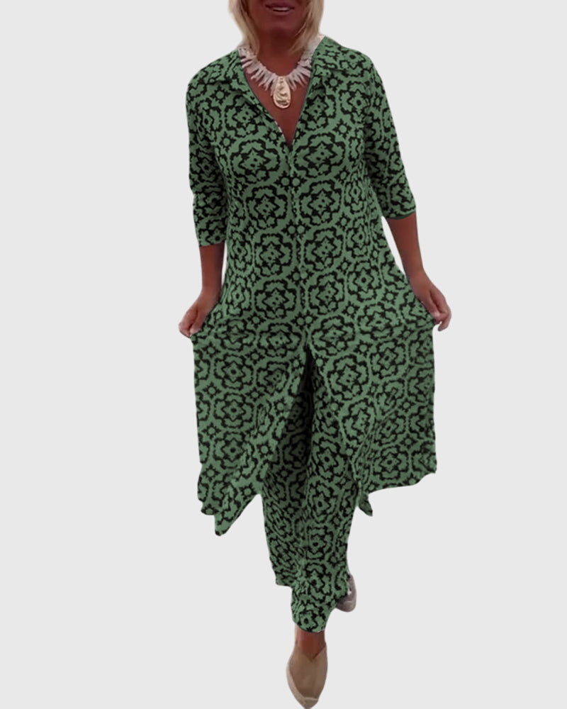 Gabriella | Completo Vintage Elegante A Due Pezzi