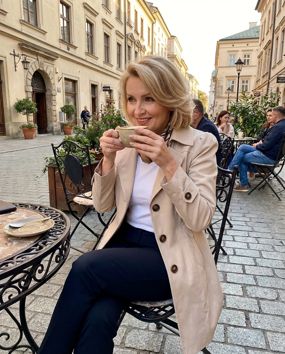 Olivia | Cappotto Estivo Vintage Elegante