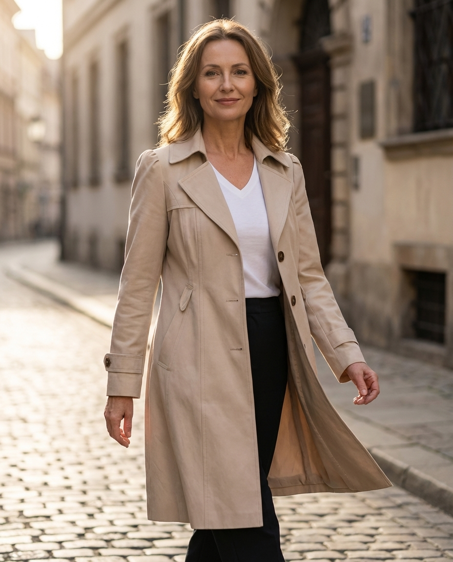 Olivia | Cappotto Estivo Vintage Elegante