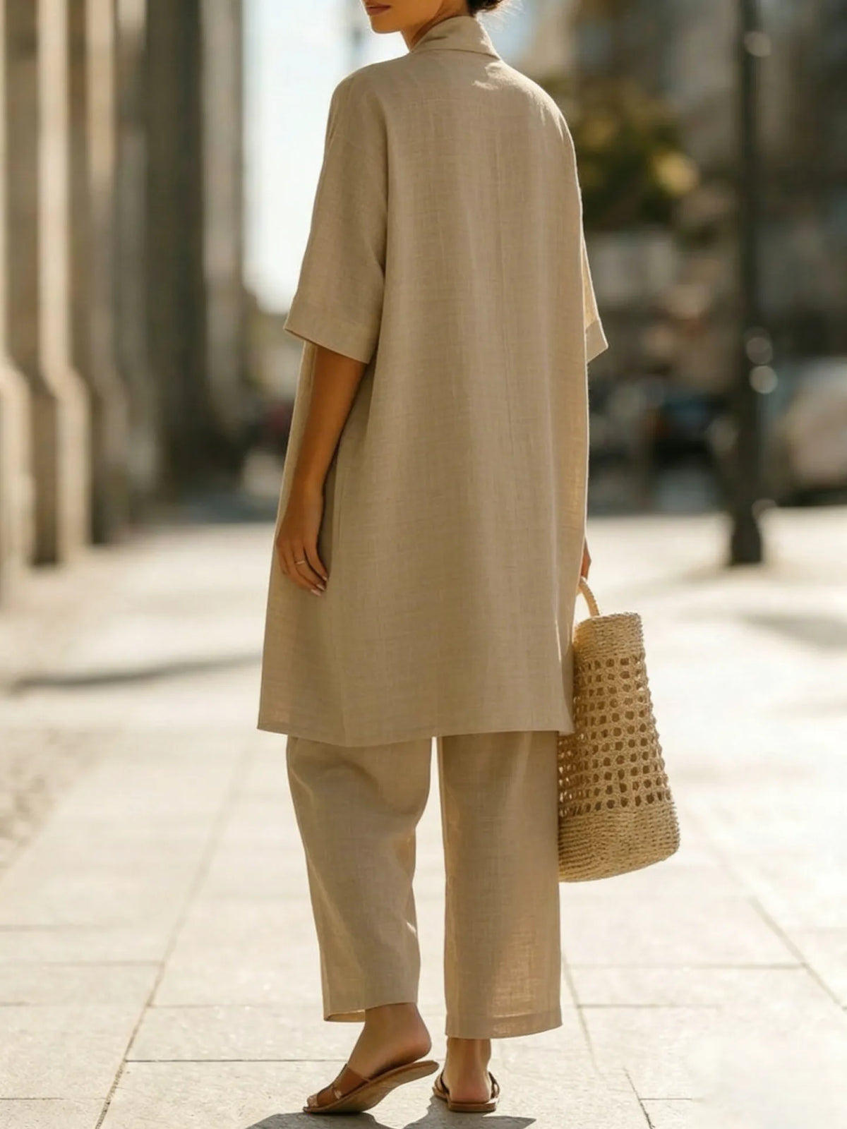 Completo | Completo Minimalista Leggero, Traspirante Ed Elegante Di 3 Pezzi