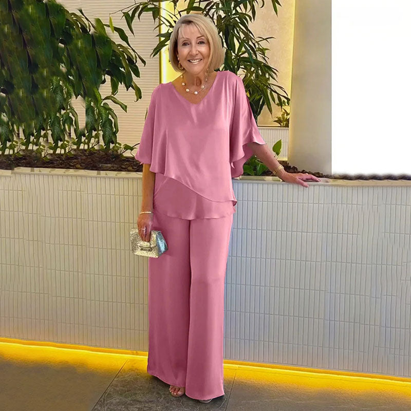 Selina | Elegante Completo Di 2 Pezzi Con Silhouette Fluida